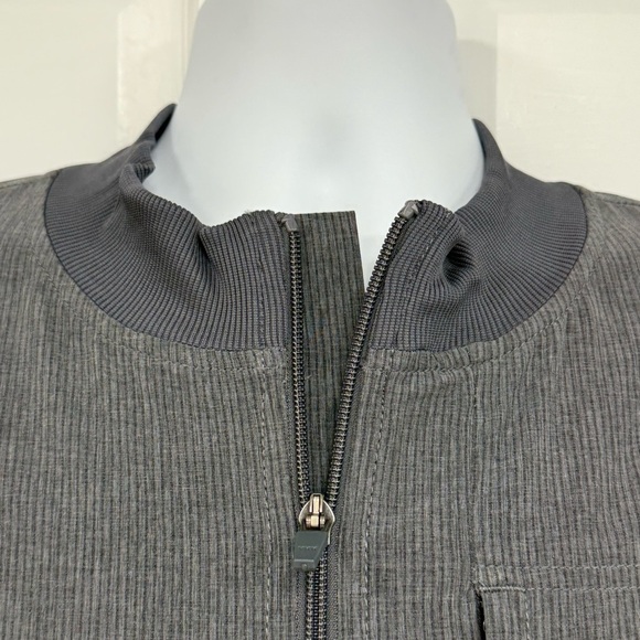 NWT Cherokee Certainty Scrub Jacket Men’s XL Graphite Gray Full Zip Scrubs New - Picture 4 of 9